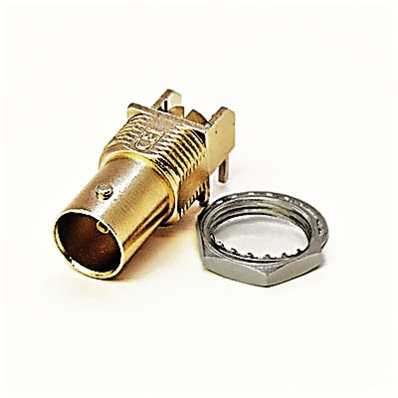 3GHz Right Angle BNC Coaxial RF Connector from Cambridge Electronics